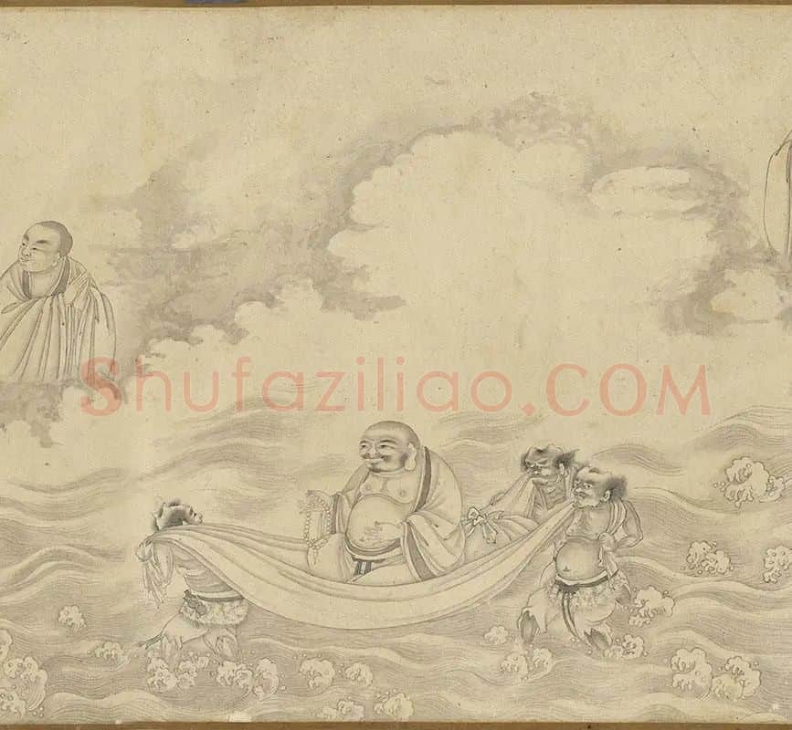 丁云鹏《十八罗汉》_07