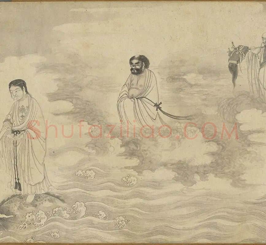丁云鹏《十八罗汉》_09