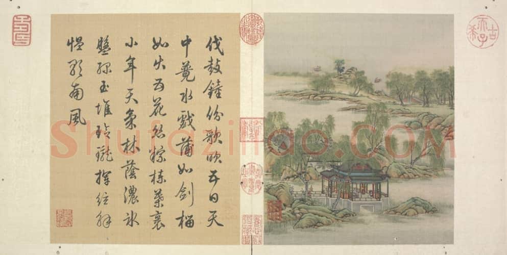 陈枚山水楼阁图册 | 故宫绘画藏品