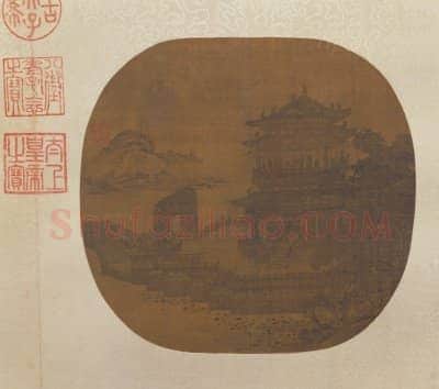 夏永映水楼台图页 | 故宫绘画藏品