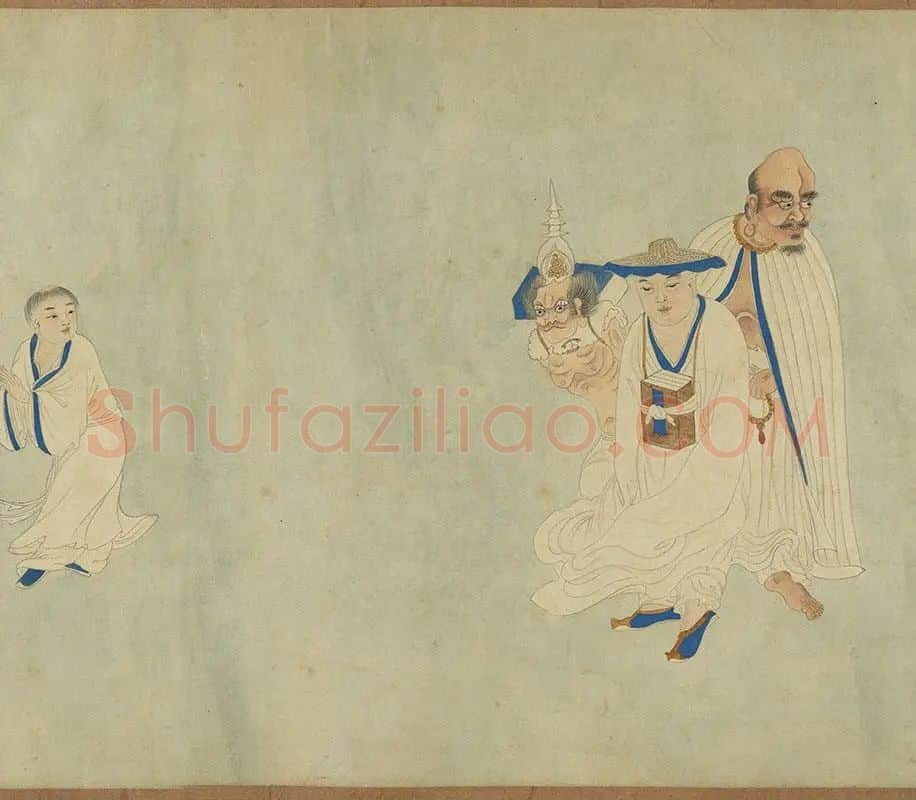 丁云鹏《罗汉卷》_06