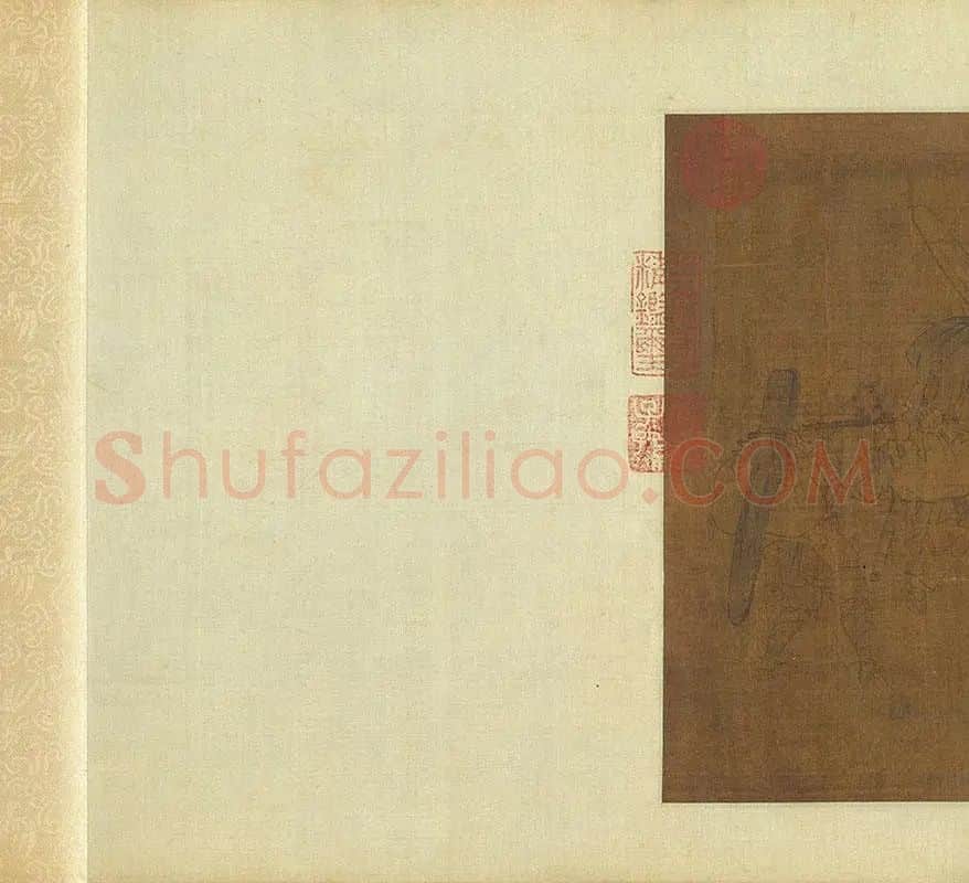 李唐人物画《七贤过关》_06