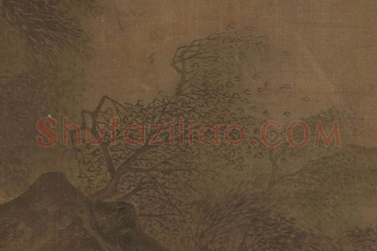 李唐山人物《风雨归舟卷》局部 (5)