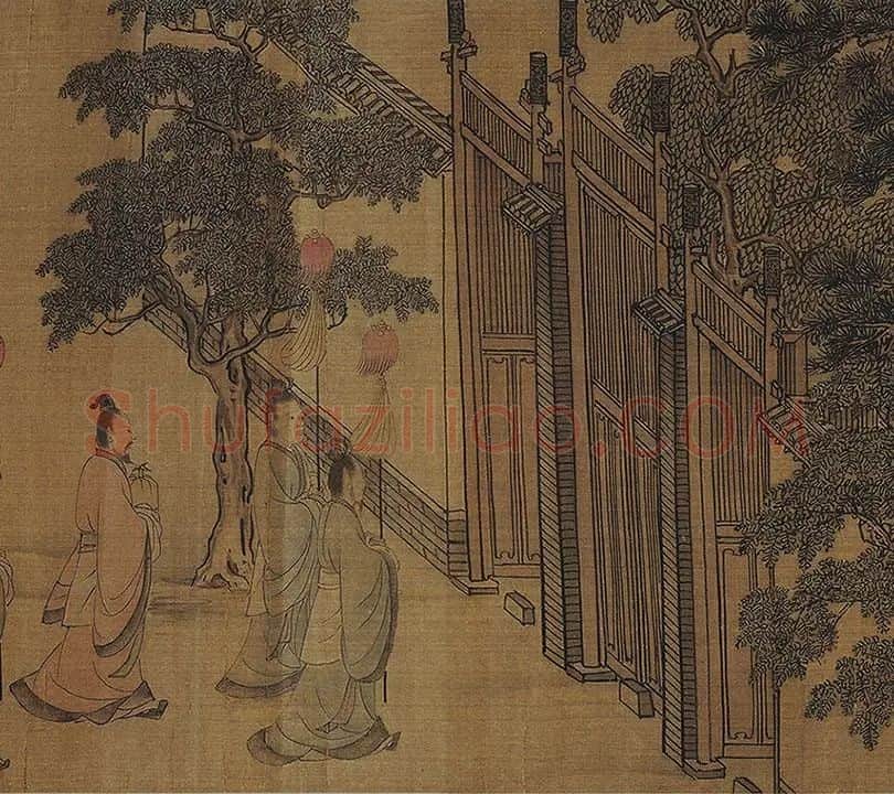 李唐《晋文公复国图》卷_03