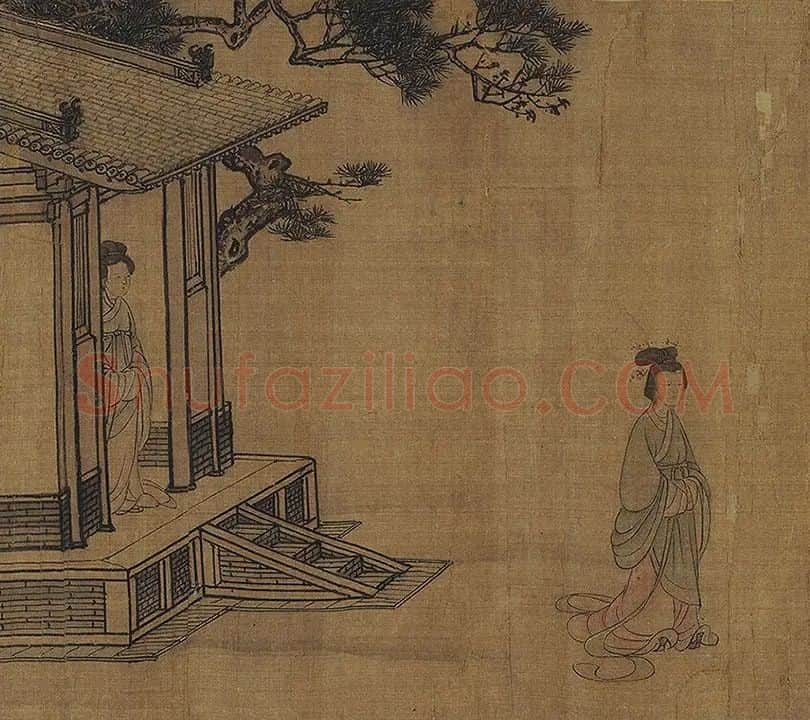李唐《晋文公复国图》卷_11
