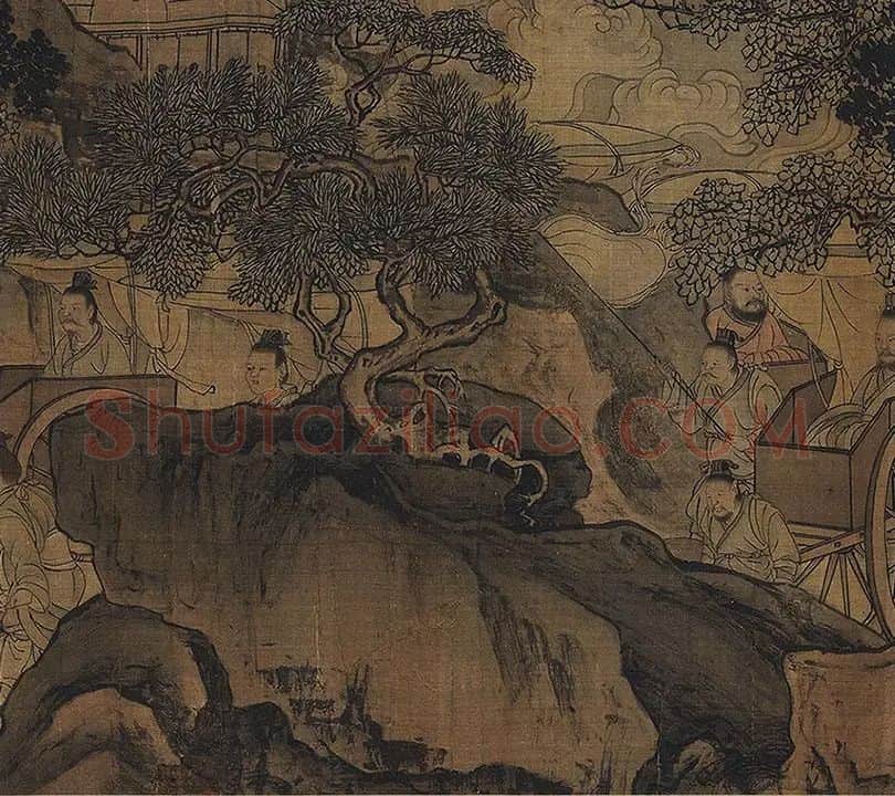 李唐《晋文公复国图》卷_16