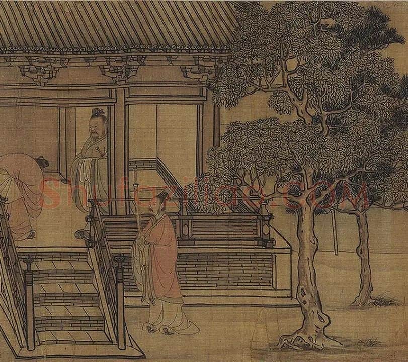 李唐《晋文公复国图》卷_19