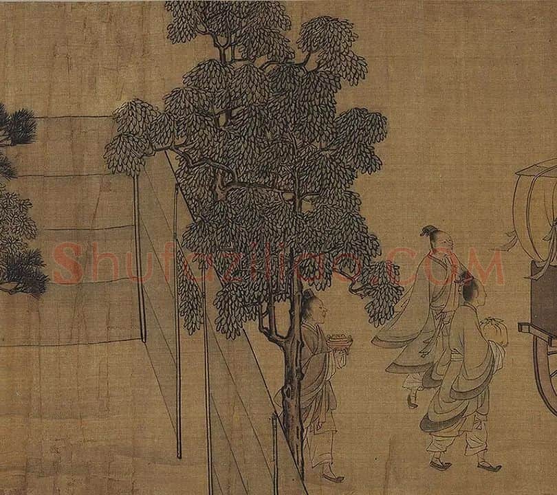 李唐《晋文公复国图》卷_20