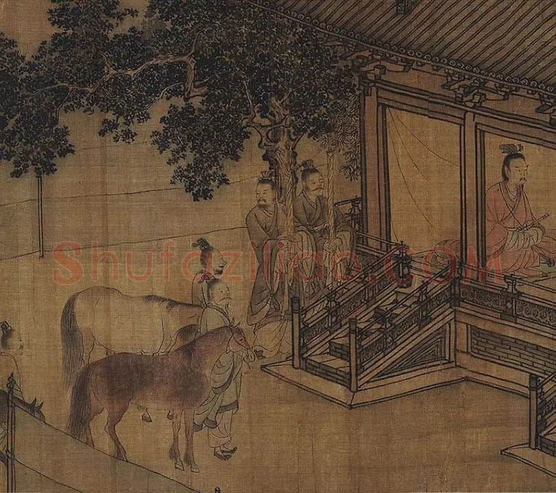 李唐《晋文公复国图》卷_24