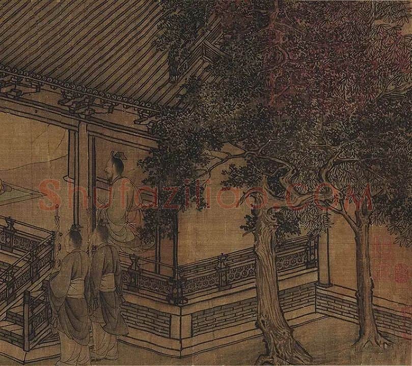 李唐《晋文公复国图》卷_25