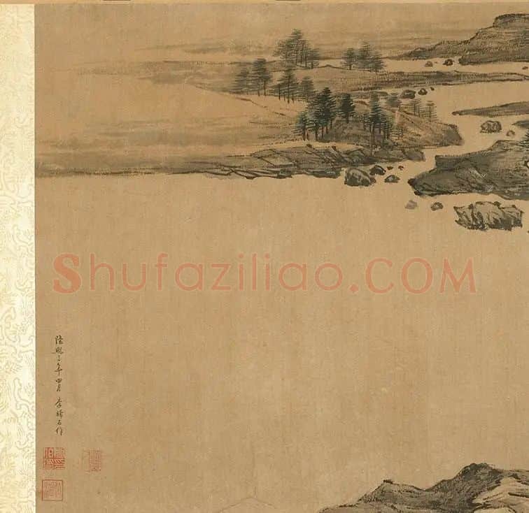 李唐《秋溪渔隐图》_03