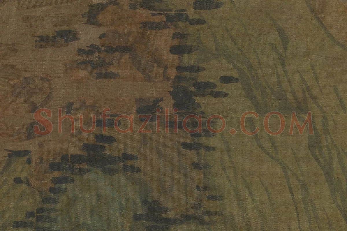 山水人物画《松阴高士图》局部 (6)