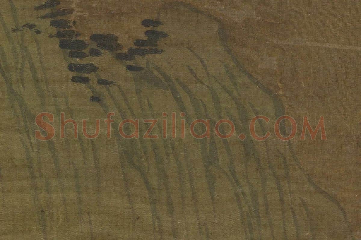 山水人物画《松阴高士图》局部 (7)