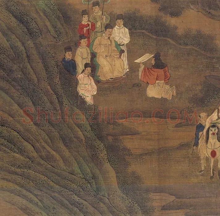 赵雍-《先贤图》卷_01