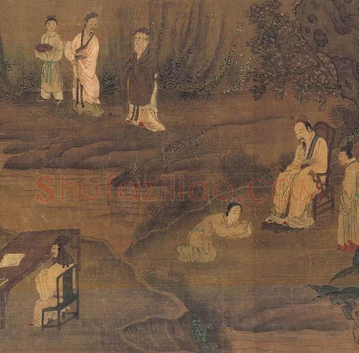 赵雍-《先贤图》卷_03