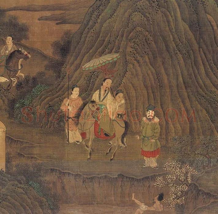 赵雍-《先贤图》卷_06