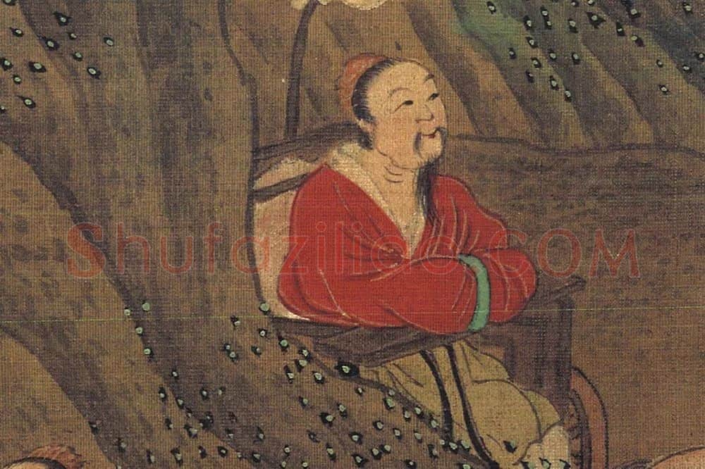 先贤图卷局部 (4)