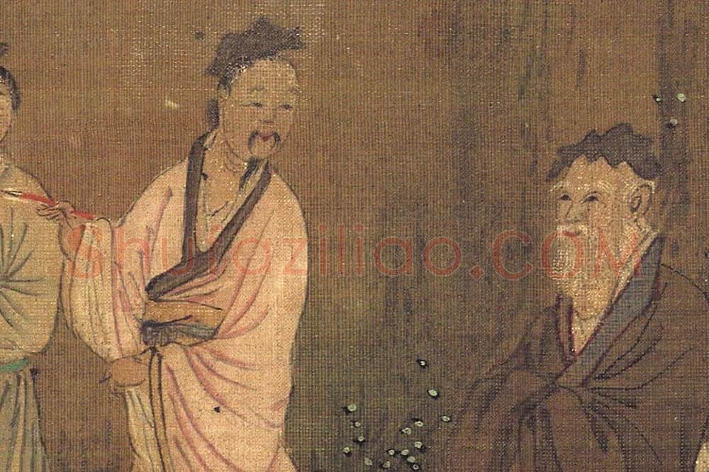 先贤图卷局部 (7)