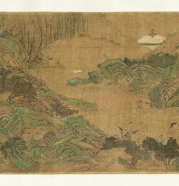 赵雍长扬羽猎图_06