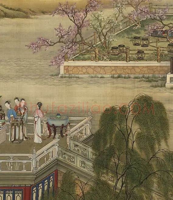 清《十八学士图》全卷_09