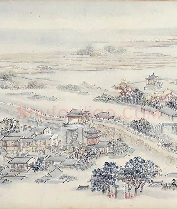周鲲升平万国图卷_15