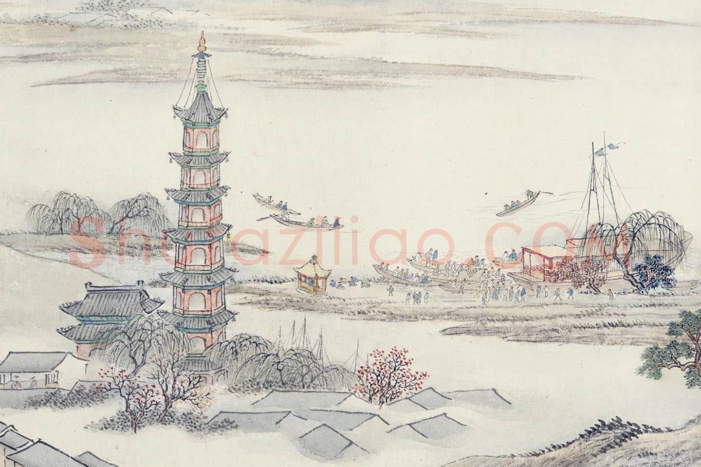 周鲲升平万国图全卷 (3)