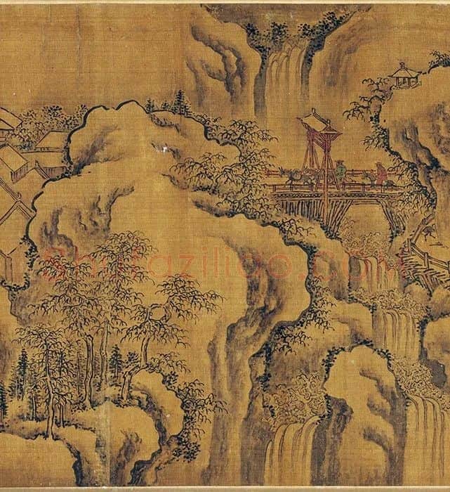 郭熙雪景山水真迹卷_08