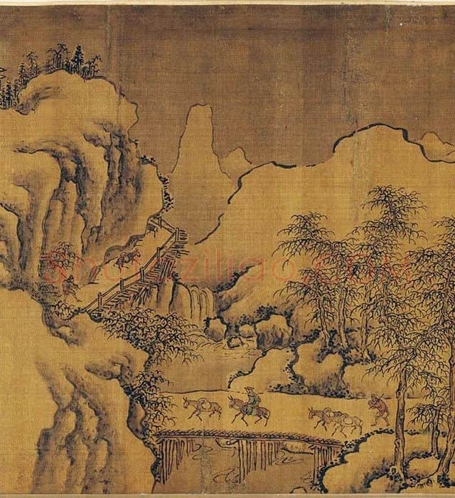 郭熙雪景山水真迹卷_12