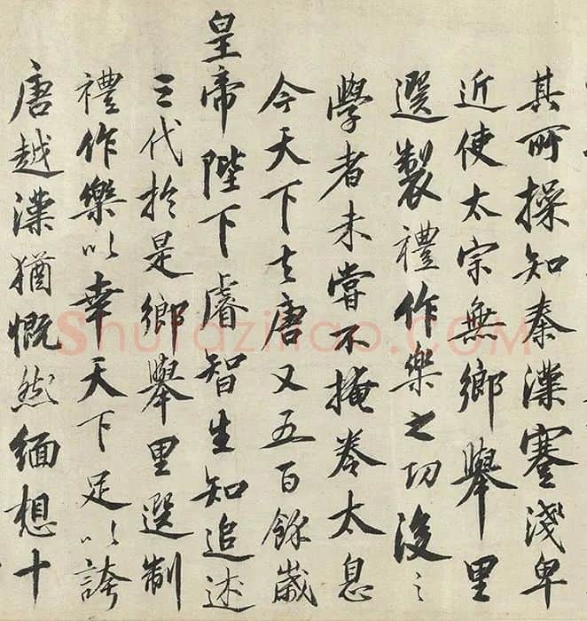 宋徽宗十八学士图卷_02