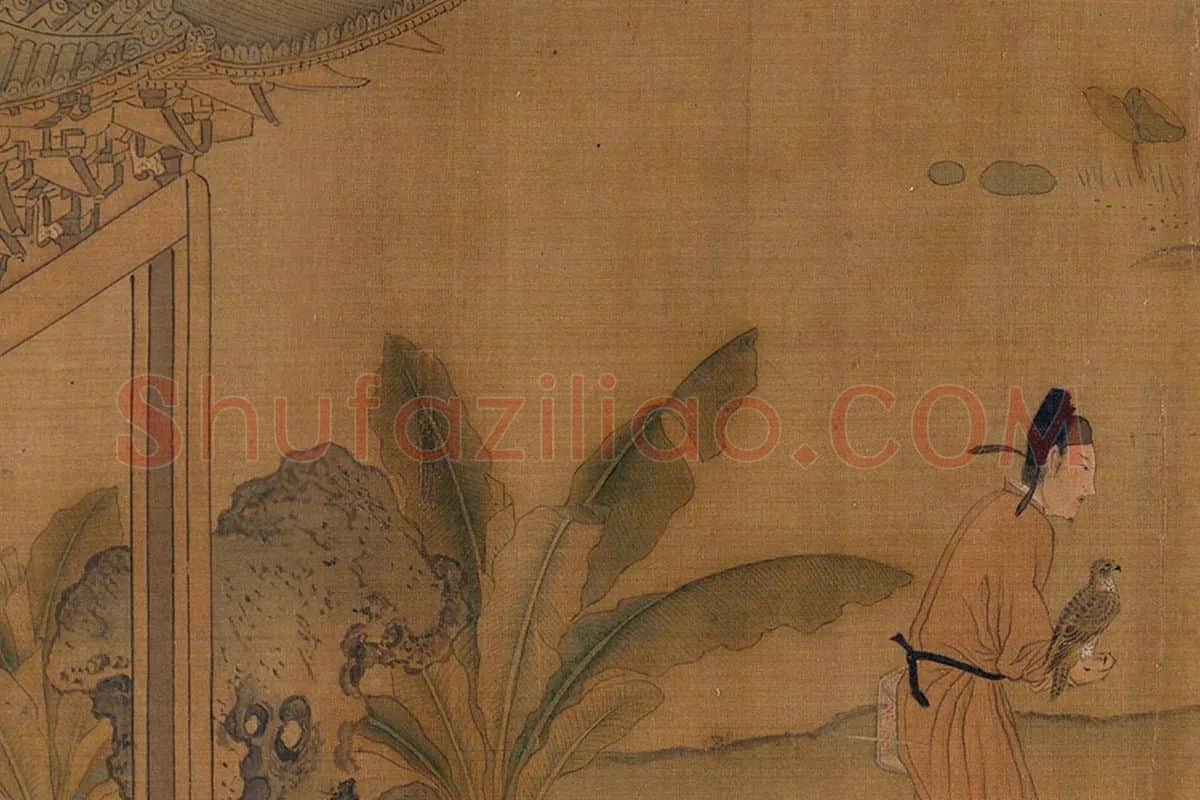宋徽宗十八学士图卷局部 (10)