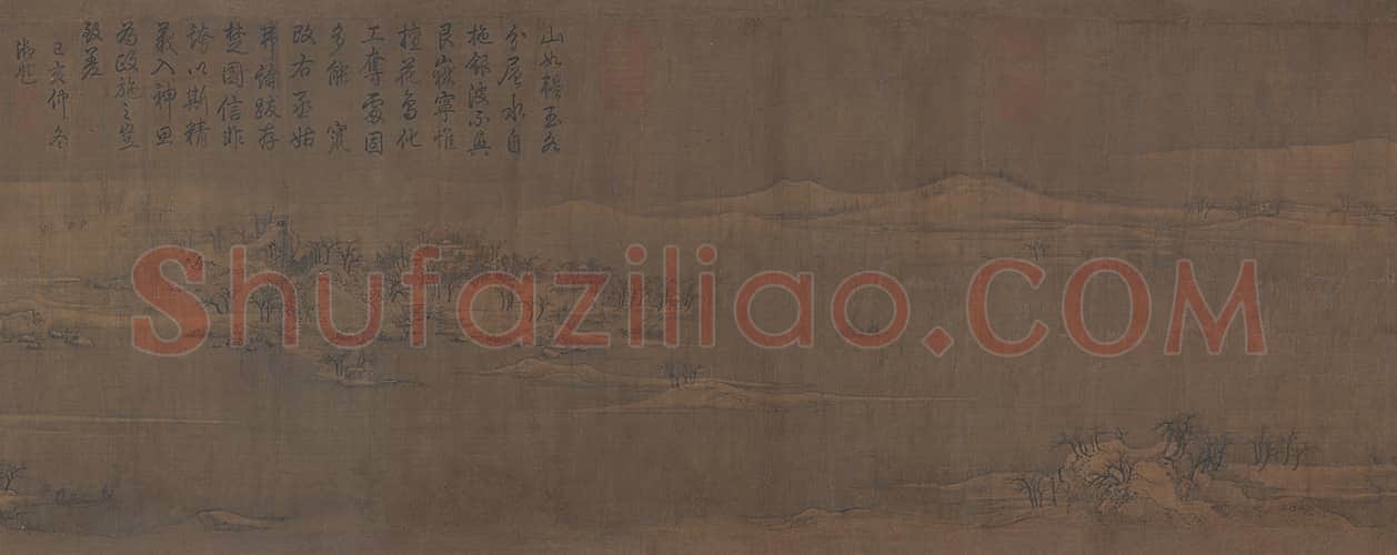 赵佶雪江归棹图卷 | 故宫绘画藏品