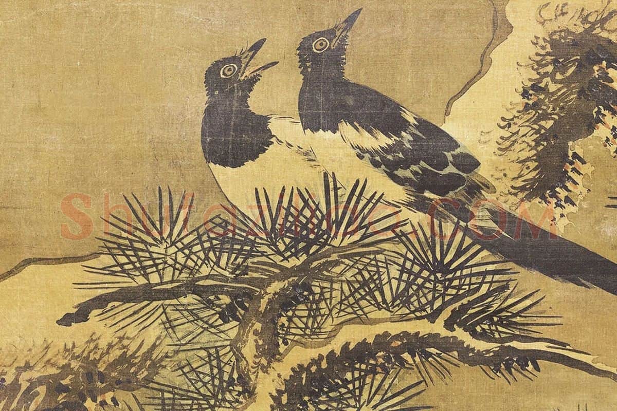 吕纪《四喜图》局部 (5)
