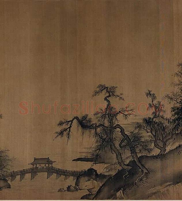 无款仿夏圭溪山清远卷_07