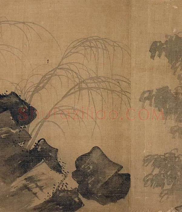 传夏圭山水人物画卷_06