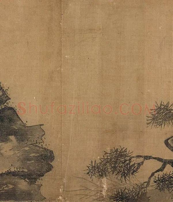 传夏圭山水人物画卷_12