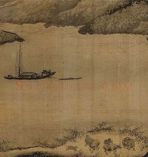 夏圭长江万里图_09