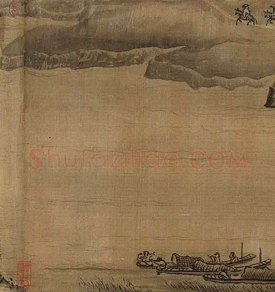 夏圭长江万里图_16