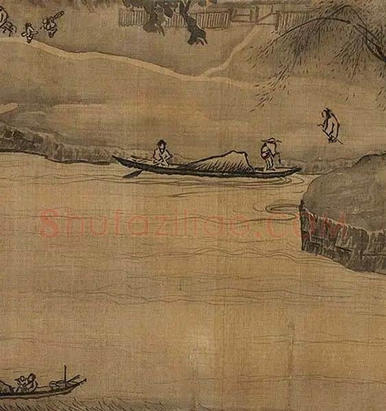 夏圭长江万里图_17