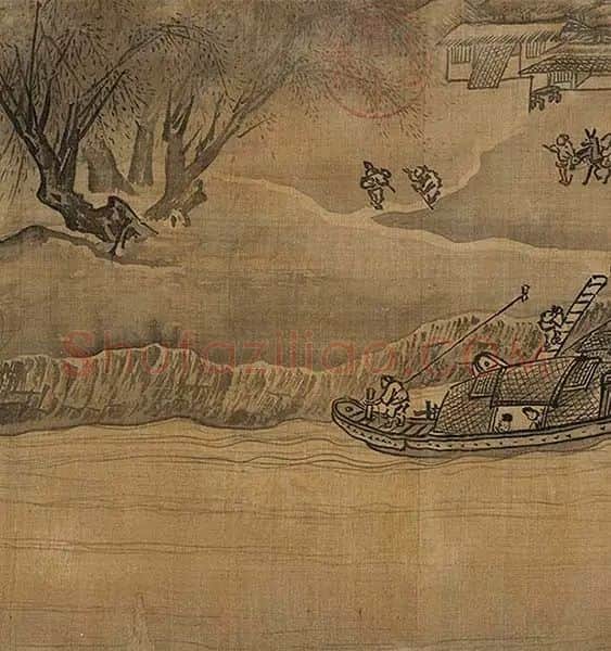 夏圭长江万里图_18