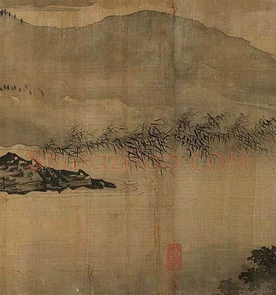 夏圭长江万里图_23