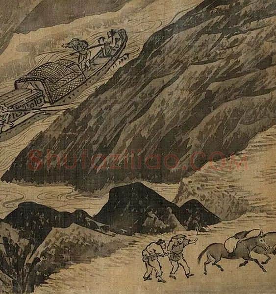 夏圭长江万里图_30