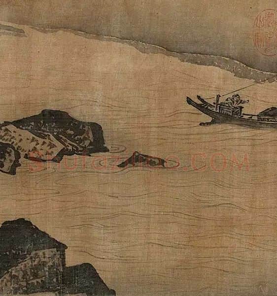 夏圭长江万里图_35