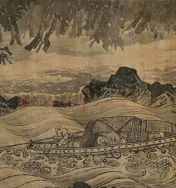 夏圭长江万里图_40