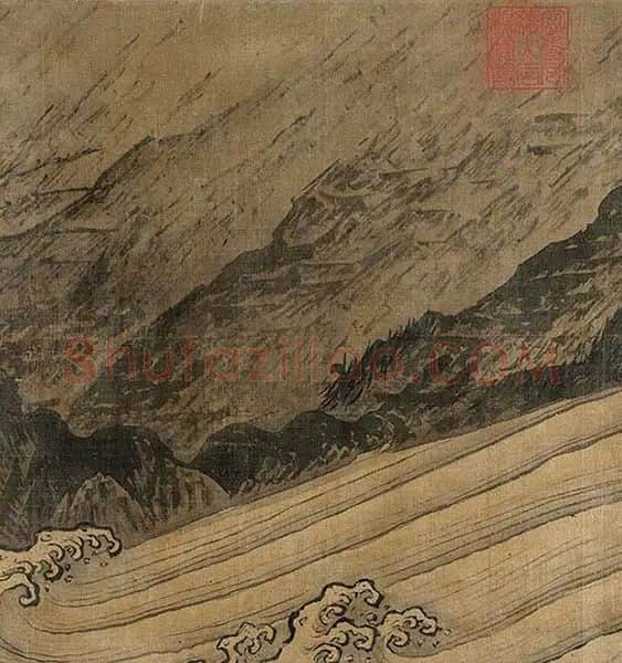 夏圭长江万里图_44