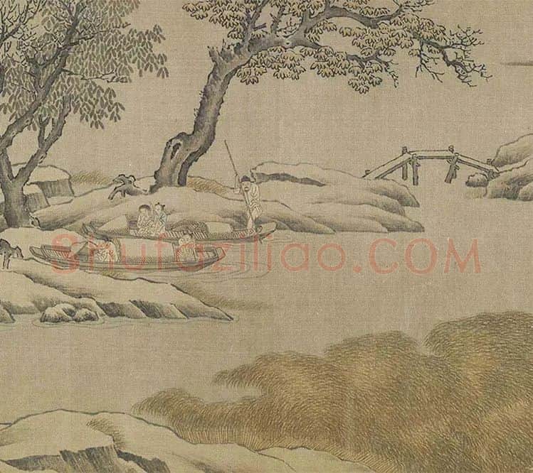 雪渔图卷_10