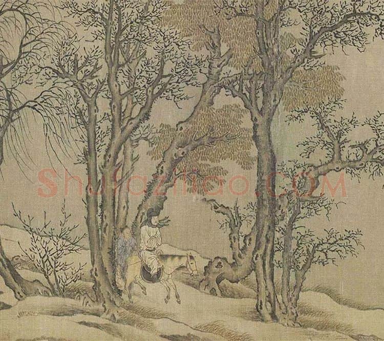 雪渔图卷_18