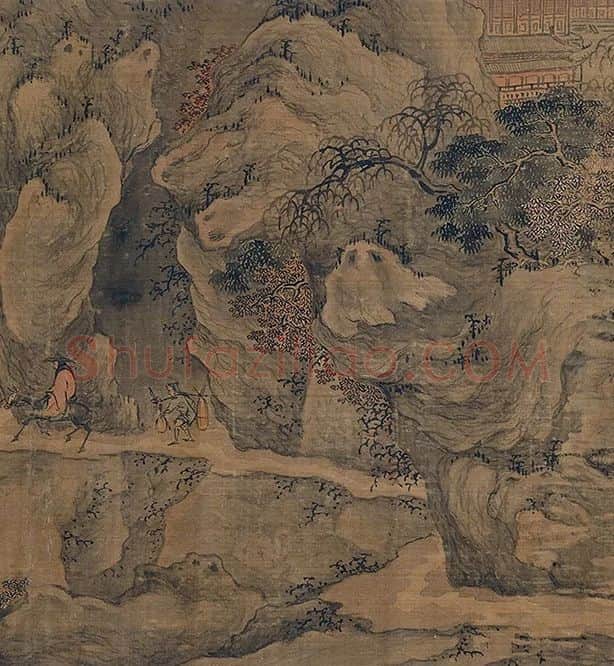郭熙《关山行旅图》卷_10
