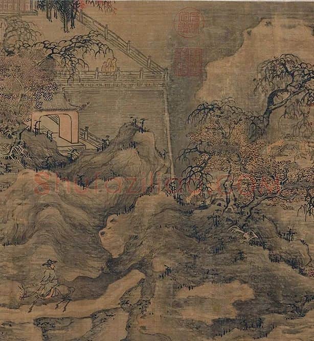 郭熙《关山行旅图》卷_11