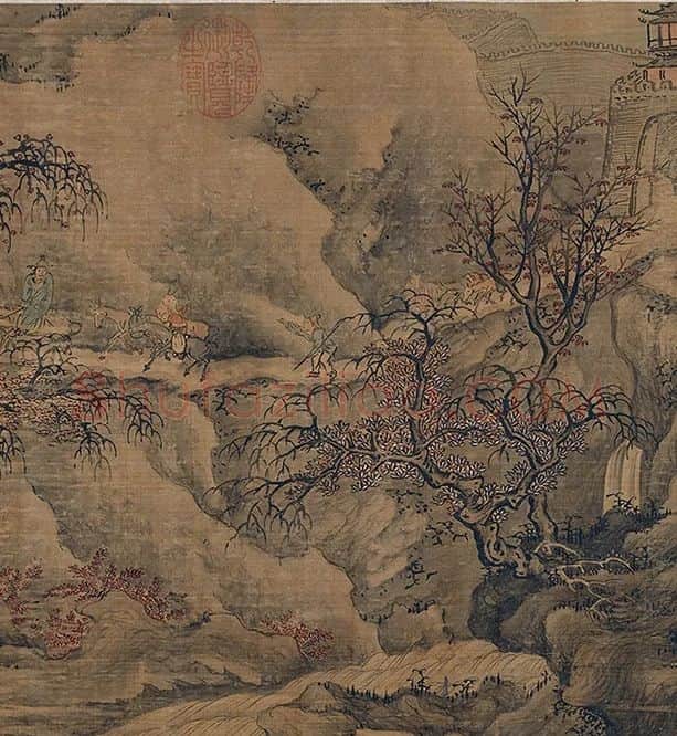 郭熙《关山行旅图》卷_12