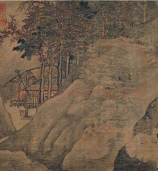 郭熙《关山行旅图》卷_14